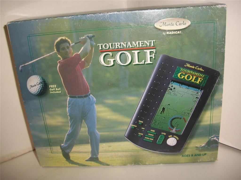 GOLF GAMES 2 HANDHELD GAME & PUTTERS POOL BILLIARDS GOLF RADICA NIB eBay