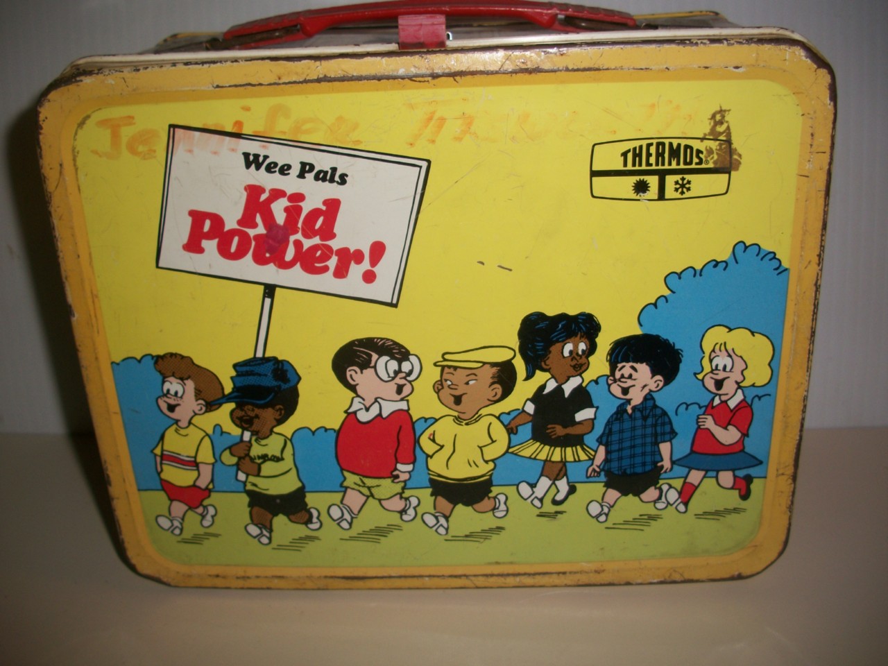 wee pals kid power lunch box