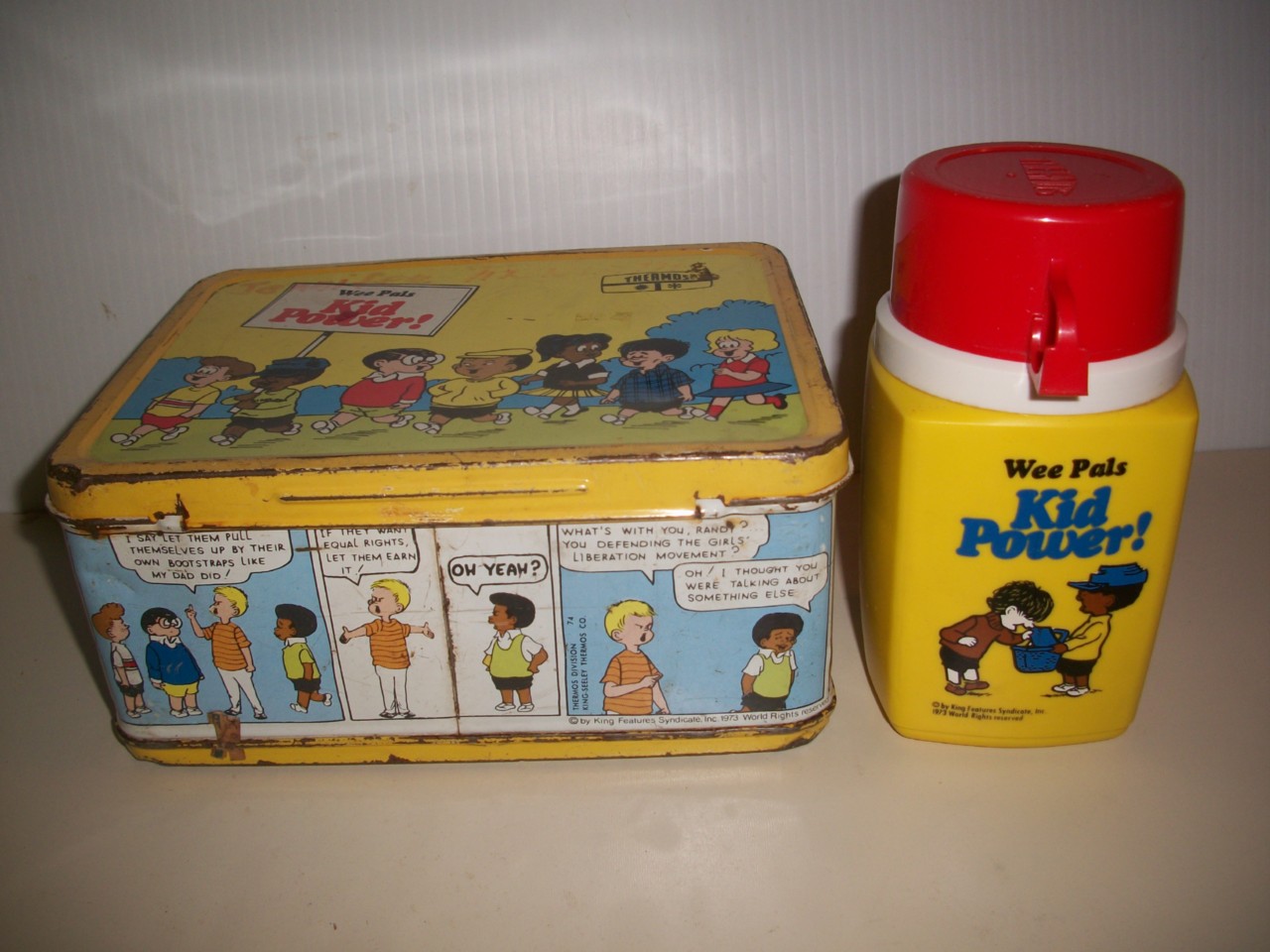 wee pals kid power lunch box