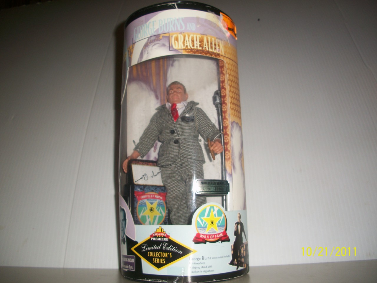 GEORGE BURNS DOLL ACTION FIGURE LIMITED 