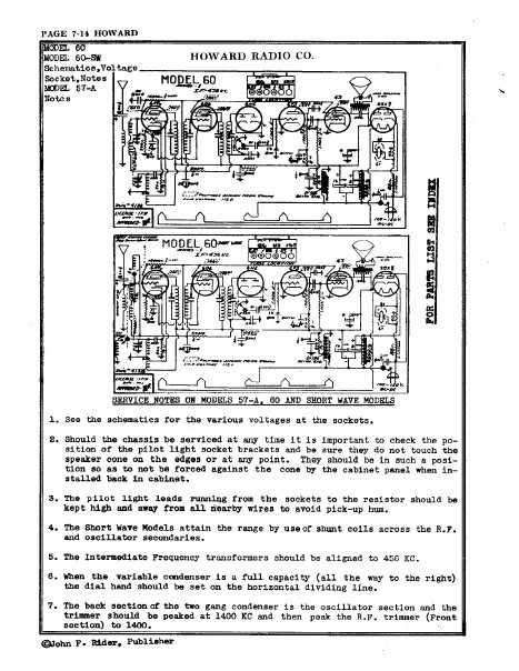 Beitmans Tube Radio Diagrams Amplifier Servicing Schematics V1-27