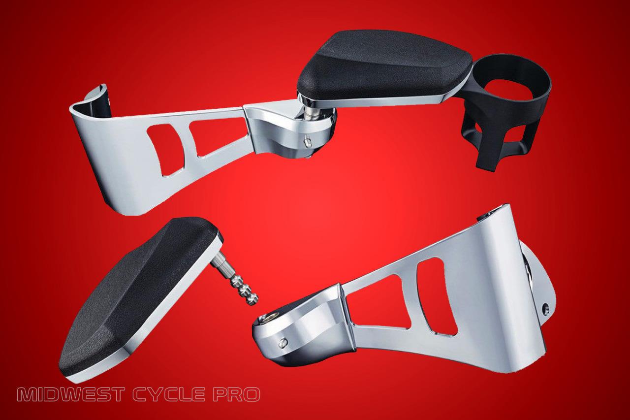 Kuryakyn Passenger Armrest Kit for 201417 HD Touring Models and Tri Glide 8953 eBay