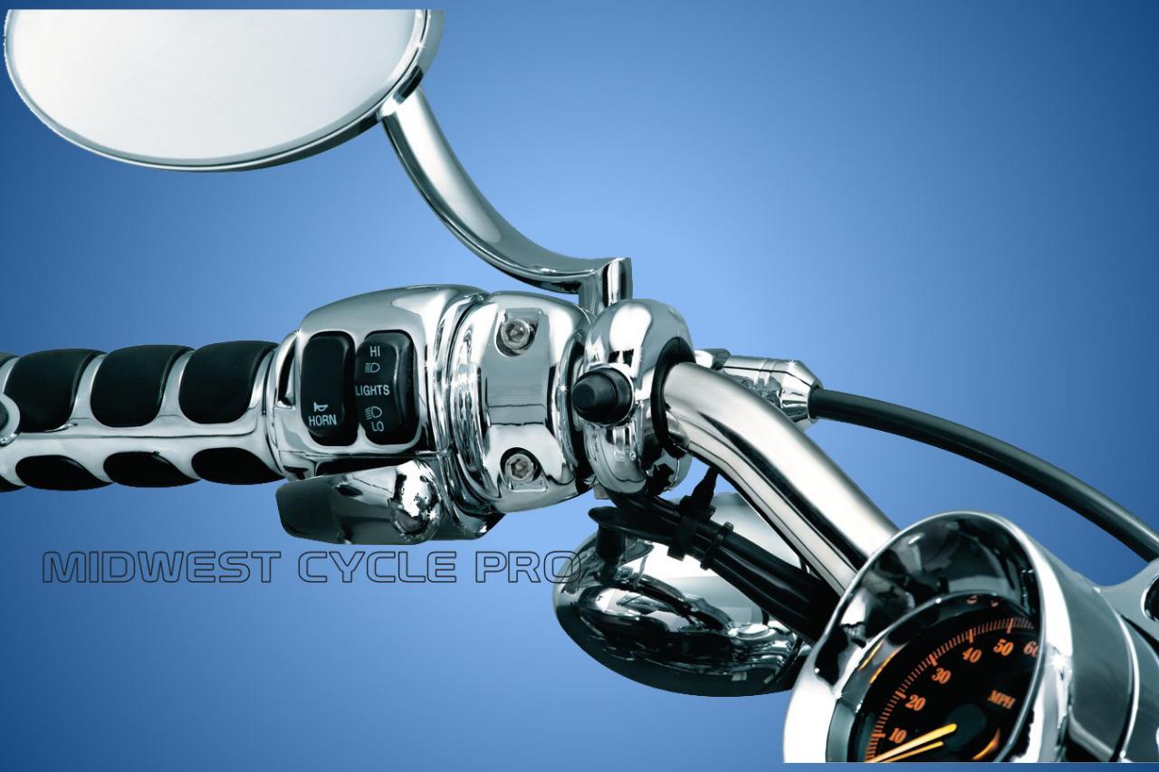 Kuryakyn Chrome Driving Light Wiring And Relay Kit With Handlebar Switch 2202