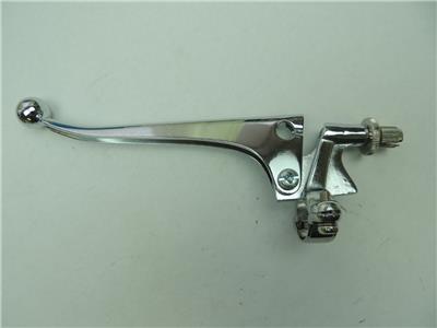 32-69612 208L/J EMGO CHROME CLUTCH LEVER 7/8 BALL AND ADJUSTER ASSEMBLY TRIUMPH