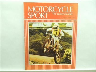 Aug 1982 Motorcycle Sport Magazine Triumph Moto Guzzi Honda Ducati