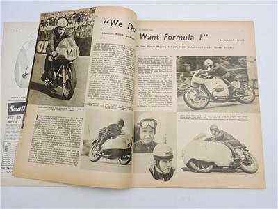 マガリンページ Jan 29 1959 The Motorcycle Magazine Jubilee 250 Norton Royal