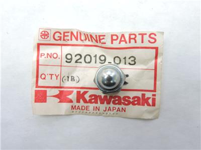 92019-013 NOS Kawasaki Cap & Lock Nut 8mm KZ200 KZ400 H1 KH500