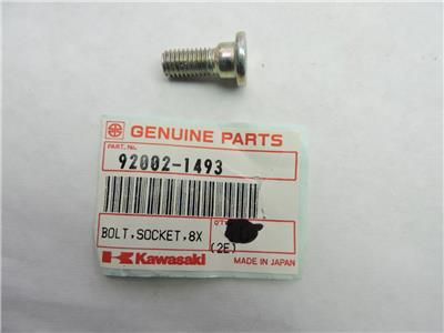 92002-1493 NOS Kawasaki Bolt, Socket 8x20 KX125-K1 EX250-F8