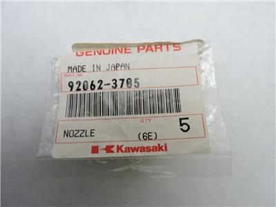 豪華で新しい 92062-3705 JH750-G2 JF650-A1 JS300-A1 Nozzle Kawasaki NOS パーツ