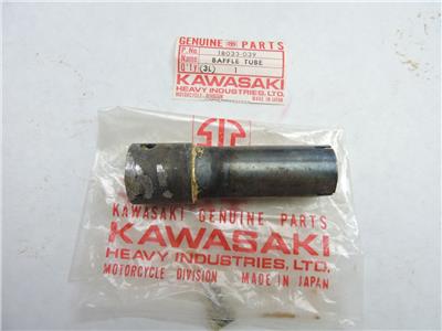 18033-039 NOS Kawasaki Baffle Tube G4TR F3 A1SS A7SS W19209 | eBay