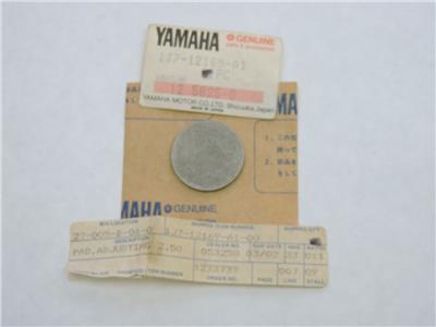 1j7-12169-a1 NOS Yamaha Adjusting Pad XS650 XS1100 XJ750