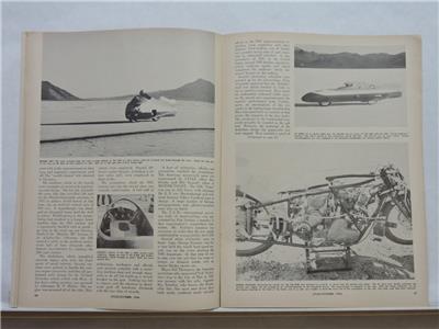 Cycle Magazine October 1956 Harley-Davidson Sportster