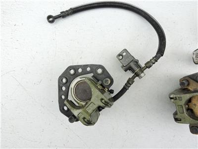 Mystery Kawasaki Dual Front End Disc Brake Calipers 1980s