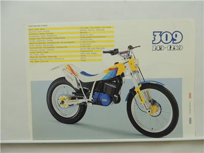 2 Fantic K-R00 50-80 309 249-125.9 Trials Brochures L9375 | eBay