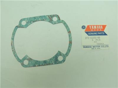 NOS Genuine Yamaha Cylinder Base Gasket RT1 RT2 RT3 275-11351-00-00
