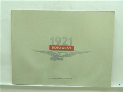 1921 Moto Guzzi Clothing Line Catalog Brochure Jackets Pants