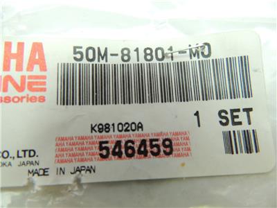 50M-81801-M0-00 NOS Yamaha Brush Set TW200 TTR225 XT225 XV250 S26o