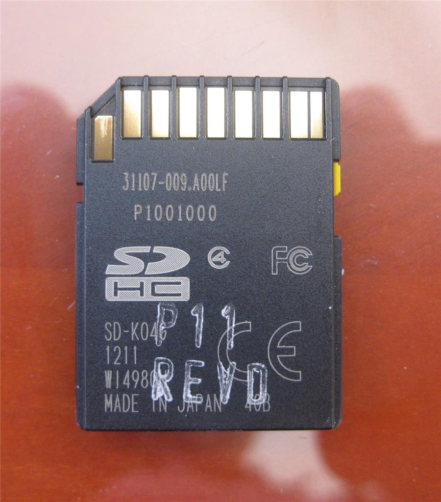 Rosen GPS Navigation Nav Map SD Cards for select models P11,N11,FIT