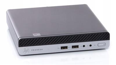 HP Prodesk 400 G3 Mini PC Core i3-6100T 3.20 GHz 16GB DDR4 512SSD
