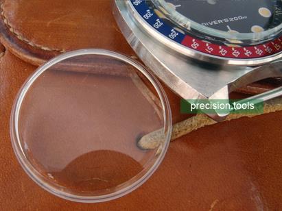 Nuevo Vidrio Mineral Cristal para Seiko 6139-6002 6139-6005 Amarillo Pepsi Pogue