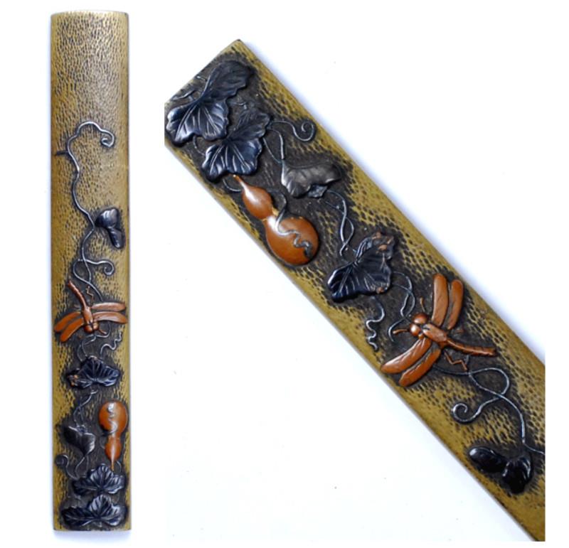 **小柄** 縁头 江戸期 刀装具 锷 目贯 小柄-7