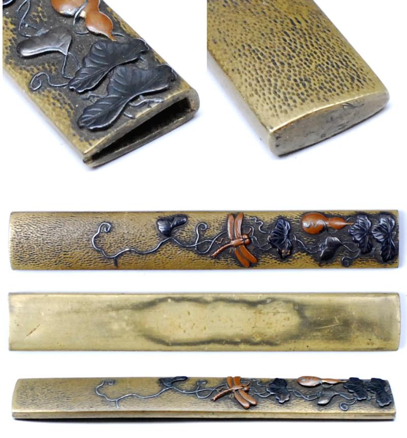 **小柄** 縁头 江戸期 刀装具 锷 目贯 小柄-7