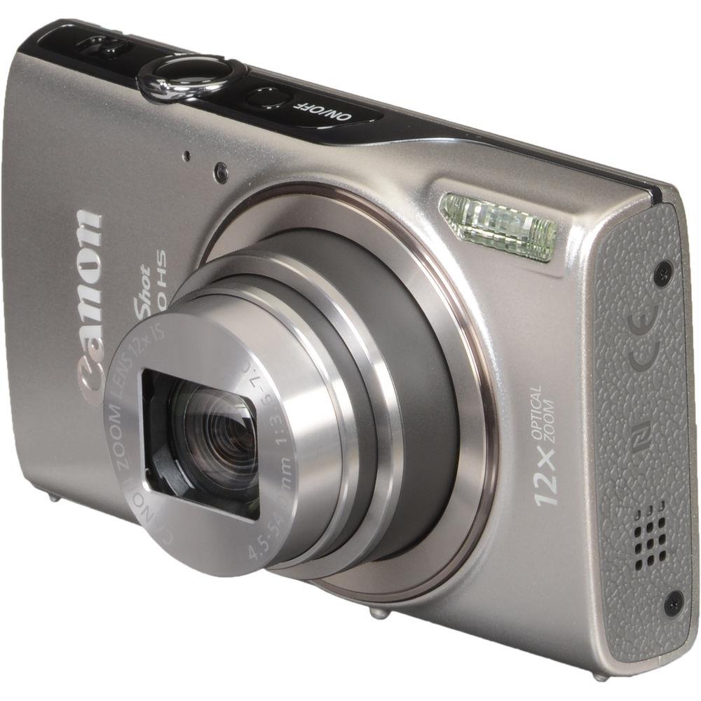 Canon Powershot Elph 360 HS 20.2MP 12X optical zoom digital camera WiFi