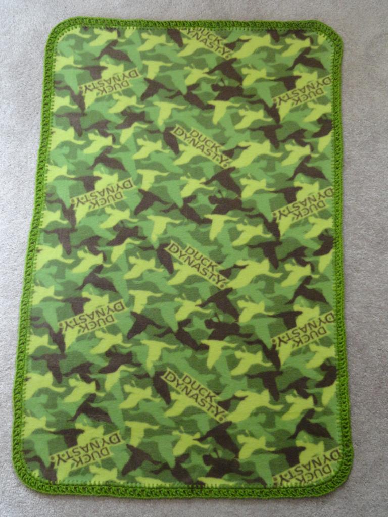 Crib Nap Toddler Fleece Blanket Camo Duck Dynasty Ebay