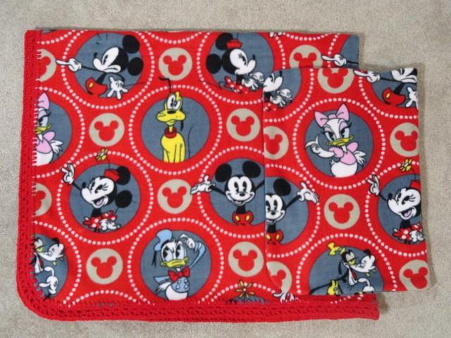 Toddler Twin Blanket Pillow Less Cover Disney S Mickey Mouse
