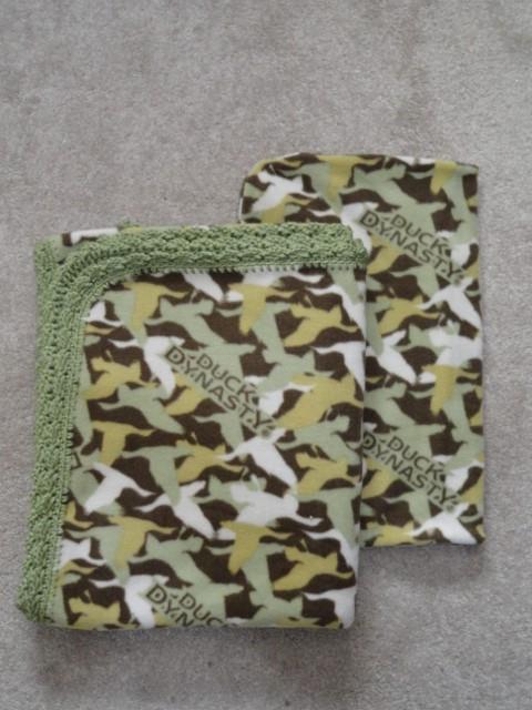 Toddler Twin Blanket Pillow Cover Duck Dynasty Leaf Camo 56 X