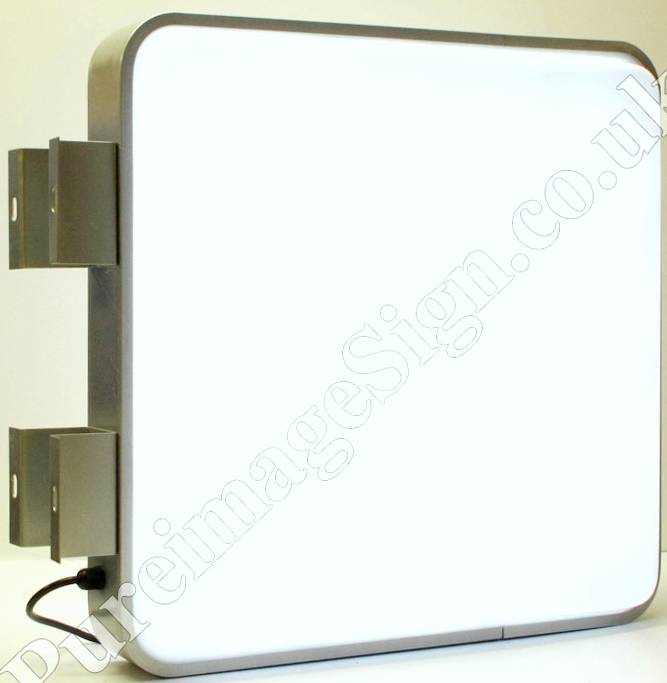 55x55cm Outdoor 2 Sided Projecting Illuminating Led Light Box For Categories