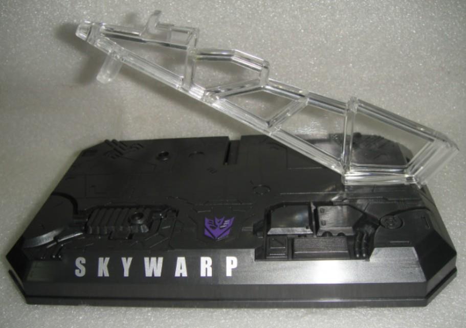 New Transformers Figure Base Stand Fit for Masterpiece MP11SW Skywarp In Stock