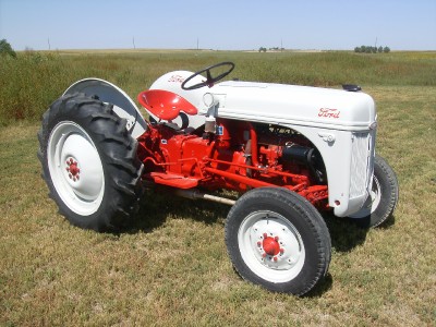 1950S farm ford tractor #7