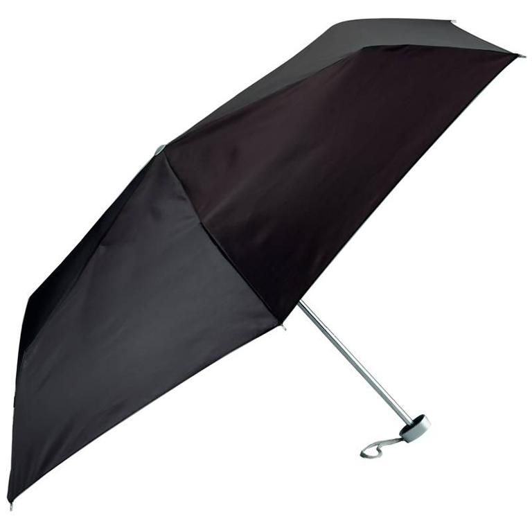 有關以下物品的詳細資料: two (2) black compact carry umbrella