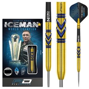 RED DRAGON GERWYN PRICE AVALANCHE GOLD 22 GRAM 90% TUNGSTEN STEEL