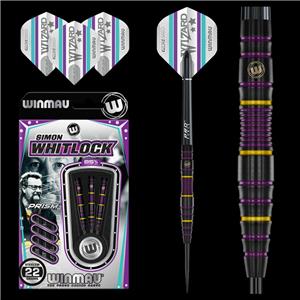WINMAU SIMON WHITLOCK 22 GRAM 85% TUNGSTEN STEEL TIP DARTS 1499.22