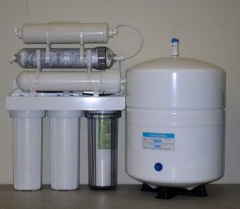 premier dual outlet reverse osmosis di/ro water filter system