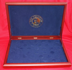 Franklin Mint Complete Presidential Coin Collection w/12 24K Gold ...