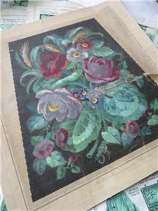 Antique Hand Painted