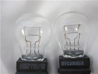 Two (2) Sylvania Brake Light Bulb Rear Lighting 3057KX
