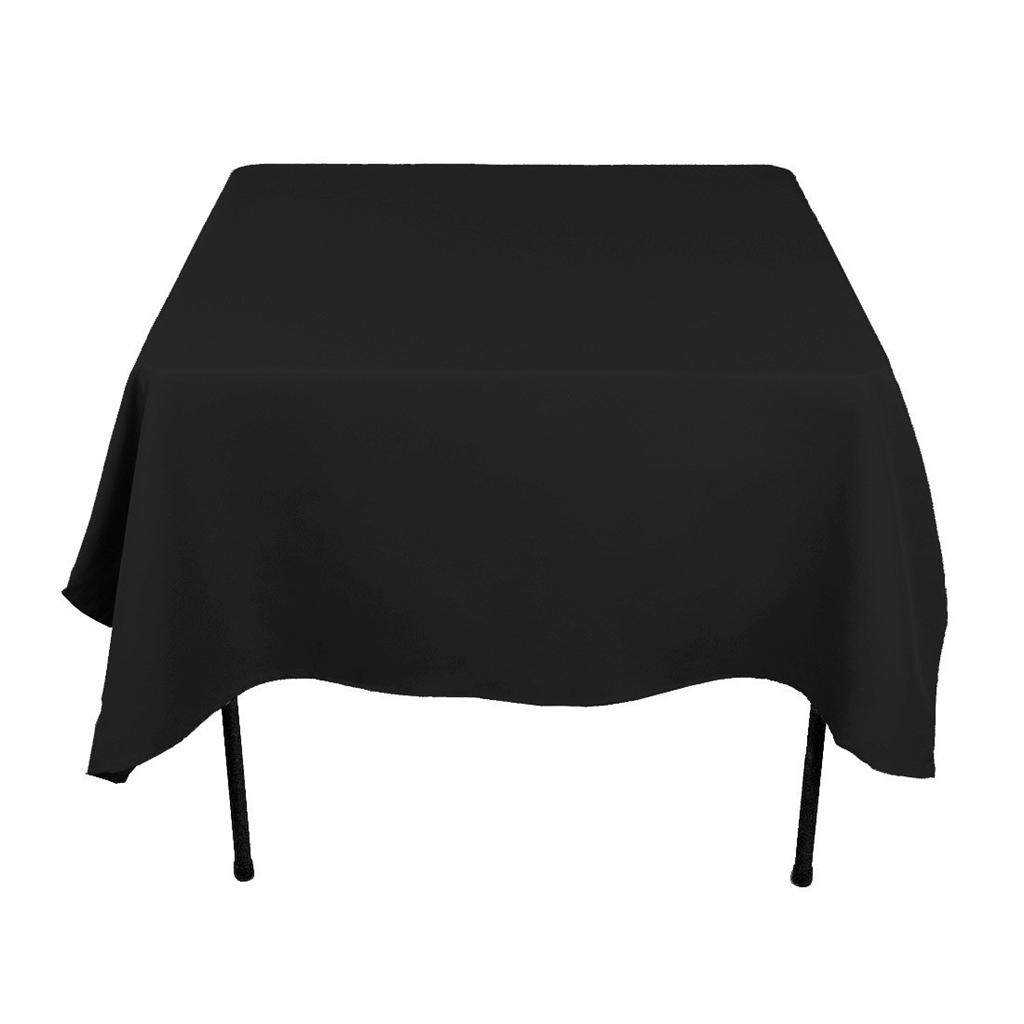 Tablecloths Wedding Square Event Party Black White Table Cloth eBay