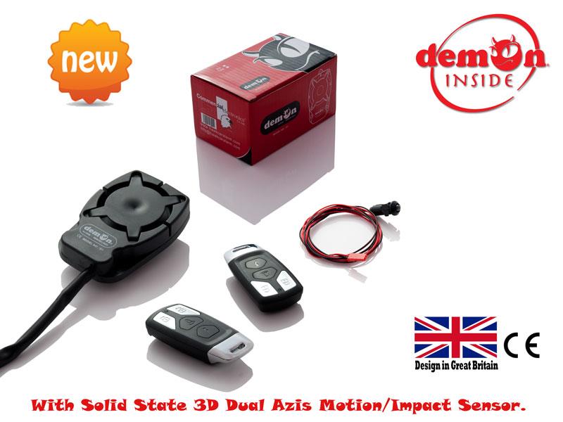 Details About Easy Fit Only Two Wires Motorcycle Motorbike Scooter Quad Trike Bike Alarm