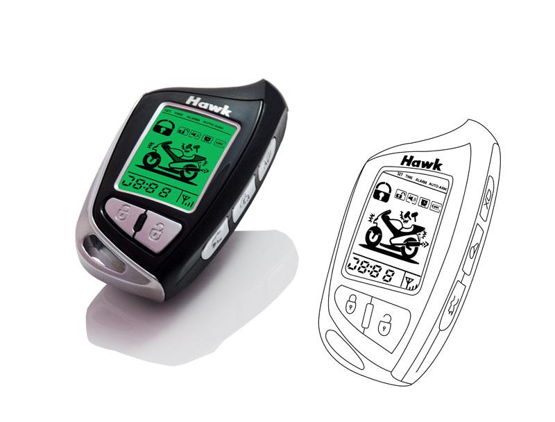 REPLACEMENT ALARM FOR META M357T-V2 MOTORCYCLE ALARM LCD WAY