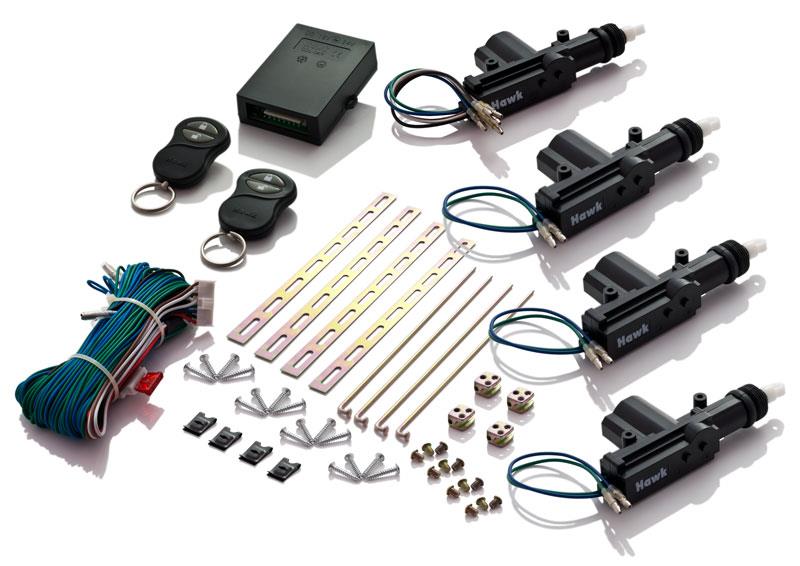 Kit de conversión de Bloqueo de Puerta Central Remoto Universal Fit todos los coches 2 o 4 puertas UK