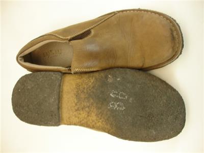 brn gum loafer eastland newport soles slip comfort tan mens leather shoes