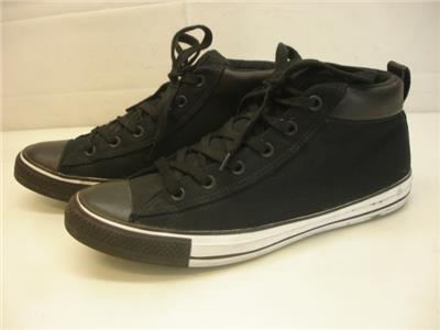 Converse Chuck Taylor All Star Street Mid Tenis Zapatos Negro Hombre 10 M  151141C | eBay