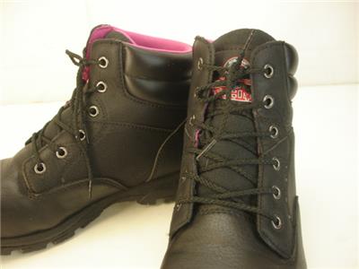 brahma women's bevel steel toe work boot