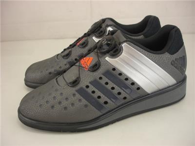 Men's 7.5 M Adidas Drehkraft Weightlifting Shoes Gray Boa Lacing ...