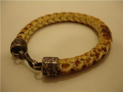 YOSTER ブレスレット Vertebrae Bracelet SILVER VERTEBRAE BRACELET – Austin James Smith