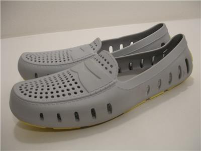 Floafers Country Club Driver 2.0 Loafers in Harbor Mist Grey/Lemon Tonic Men main image 2